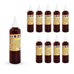 국산 참숯 목초액 x 대 10개 250ml 숙성 원액 발관리