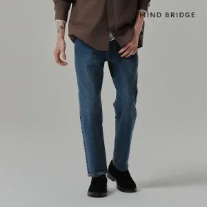 (택가 89,900원) 마인드브릿지 두굿_[프리미엄]루즈테이퍼드풀밴딩데님팬츠 MYDP6150