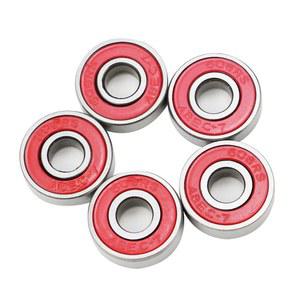 레드 실버 ABEC 9 608 세라믹 링 스케이트 스케이팅 ABEC ABEC9