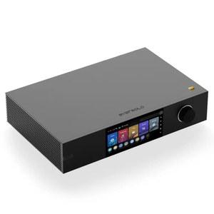 에버솔로 DMP A8 뮤직 스트리머 DAP DAC 프리앰프 4GDDR4 64GEMMC AK4191EQ AK4499EX ARC 입력 IIS 출력 자외선 UV 미터 스펙트럼 파라메트릭 EQ PRE AMP 10DB 아날로그 게인 DSD512 PCM768KHZ 32비트 블랙