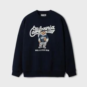 [AK플라자] [후아유] Steve Photo Sweatshirt WHMWF2221U