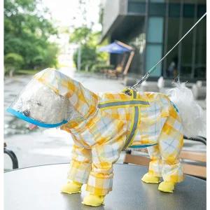 체크 우비 강아지옷 강아지의류 강아지겨울옷 강아지봄옷 강아지여름옷 강아지가을옷