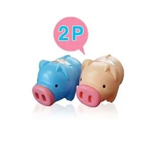 마키 팬시 돼지저금통 중 2p (WFK3NOF)