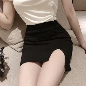 [하프클럽/셀러허브_여성트랜드패션]ONM 홈웨어 미니 치마 나시 잠옷 집에서