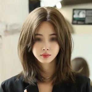 통가발 인모 단발머리 여자 꾸미기 리얼 예쁜 (WFK2886)