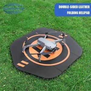 매트 Drs 항공기 I 패드 접이식 양면 주차 소품 드론 랜딩 Air 55cm RC 가죽 용 Mavic