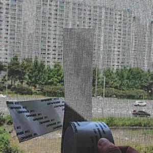 창문 방충망 보수 롤 테이프 물구멍 스티커 붙이는 방충망 보수 스티커 물구멍 테이프