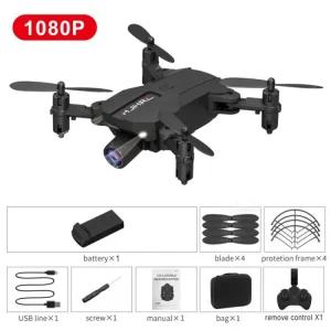 Dron Quadcopter Fpv 66 RC 회색 고도 공기 드론 K40 검정색과 WiFi HD 미니 압력 4K 1080P 카메라 장난감