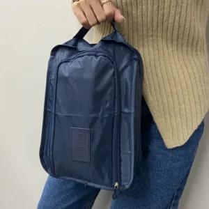 여행용 신발 주머니 보조가방 네이비 신발파우치 신발주머니가방