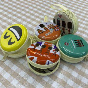 원형 미니 파우치 작은 이너백 동전지갑