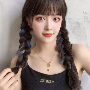 언니네가발 컬러 브릿지 헤어피스 6p (애쉬블
