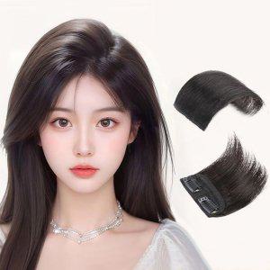 뿌리볼륨 가발 정수리 옆머리 부분 헤어피스 D