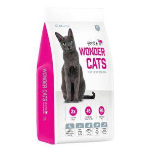 고양이사료 원더캣츠 전묘용 5kg 4개 1박스