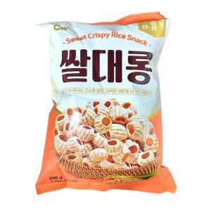 과자 청우 쌀대롱 200gx8개(반박스)+포켓몬스티커5종 간식 탕비실
