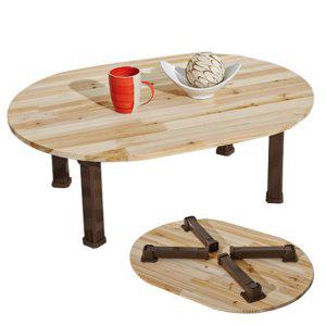 좌식탁자 접이식 좌식 접이식테이블 거실 거실테이블 원형