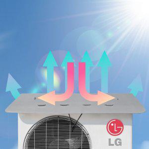 에어컨 실외기 커버 열차단 절전 가림막