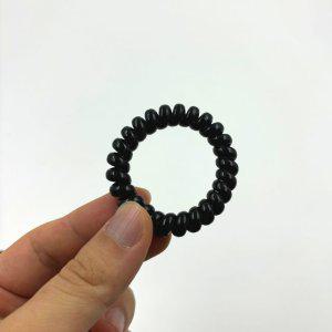 트위스트 검정 패션 헤어스타일 머리묶기 머리끈