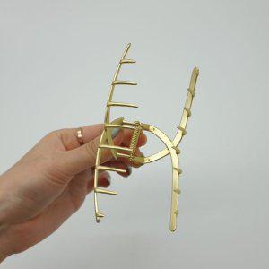 집게핀 혼주머리핀 헤어 여자머리핀 연예인머리핀