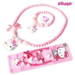 아동용 의류 액세서리 목걸이 팔찌 반지 리본 장식 진주 디자인 조합