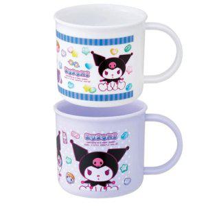 아기 핸들컵 쿠로미 마슈구미 유아 어린이 아동용 컵 200ml