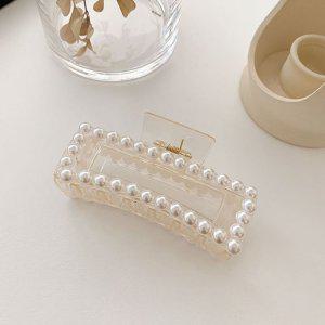 중단발 best 사각헤어핀 fashion 예쁜