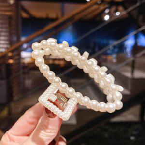 반묶음 popular 머리핀 중단발 진주 ha