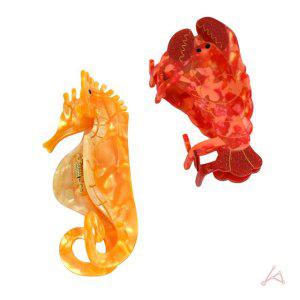 리본핀 바다동물 435876 여성머리핀 패션핀