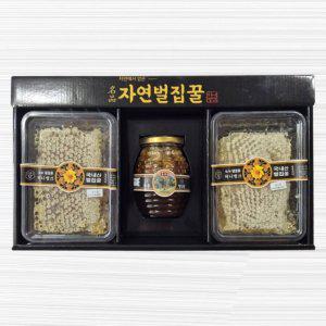 허니뱅크 벌집꿀 선물세트- 자연벌집꿀