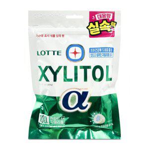 롯데 자일리톨 알파 오리지날 195g X 2개