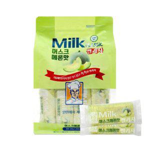 밀크 클래식 쌀과자 머스크 메론맛 240g X 4개