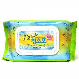 정니 퍼펙트 물걸레청소포리필만(25매) 먼지 초극세사 청소리필 걸레 밀대