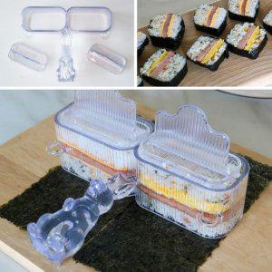 티본 토끼손 무스비틀 누름이 세트 김밥만들기 스팸무스비틀 토끼모양 손잡이틀 밥틀 주먹밥
