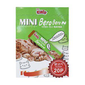 미니베로베로 고양이 간식 20p 닭고기