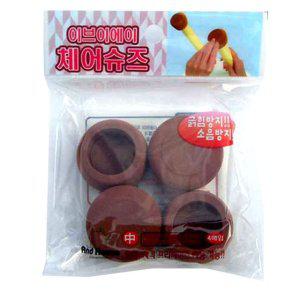 의자발 보호캡 중형 체어슈즈 방지 층간소음 저감 커버