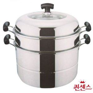 퀸센스 3단 찜솥 (32cm) 찜통 찜기 찜냄비