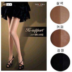 판도라 팬티스타킹 10P 커피 고탄력스타킹