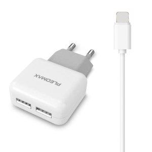 분리형 8PIN 2포트 USB 충전기 E2002P PMC 가정용