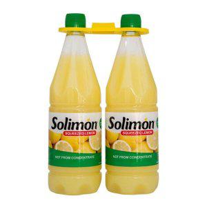 Solimon 스퀴즈드 레몬주스 1L x 2