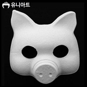 종이탈 반가면 어린이 놀이마당 탈 부채꼴 돼지탈