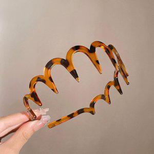 헤어밴드 마블 여자 빗 데일리 웨딩 브라운 선