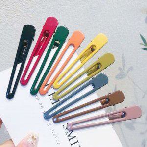 플라인 예쁜 머리 여성 헤어핀 고급 패션 액세