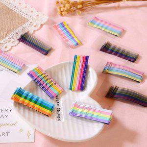 집게삔 포함 스마일삔 핀 리본 헤어 데일리 블