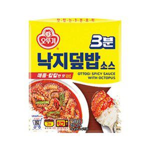 오뚜기 3분 낙지덮밥소스 150g X 12개