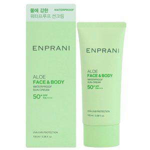 강력한 워터프루프 촉촉한 수분 알로에 선크림 100ml