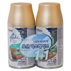 청량한 바다 향기 자동분사기 방향제 리필 269ml 2개