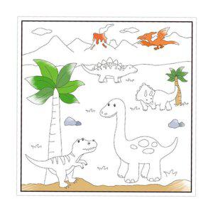 미술놀이 아트시트 쥬라기월드