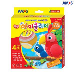 통 아이클레이 학습교재용 18g 4색