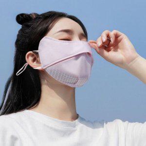 여름 골프 쿨 자외선차단 마스크 재사용 가능한 운동용 자외선 차단