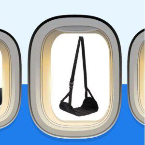 여행용 다리올리 발받침 기차 비행기 풋레스트 걸이식 다리 지지대