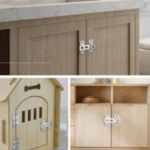 슬라이딩 도어 잠금장치 스텐 문판걸 안전 잠금쇠 문고리